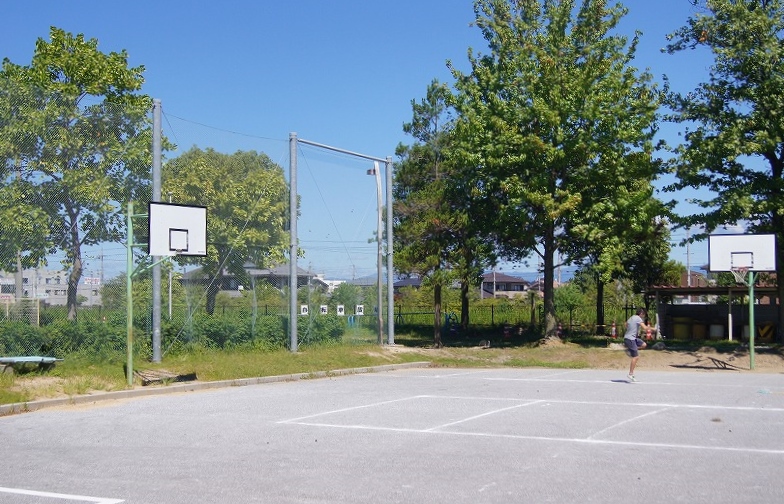 彦根市 庄堺公園のバスケゴール 滋賀県のバスケ情報 コミュニティサイト Ballers ボーラーズ